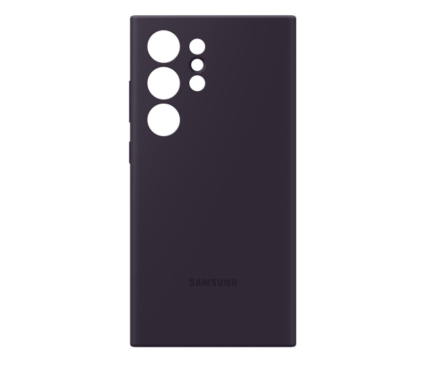 Samsung Silicone Case do Galaxy S24 ultra ciemny fiolet - 1210643 - zdjęcie 5